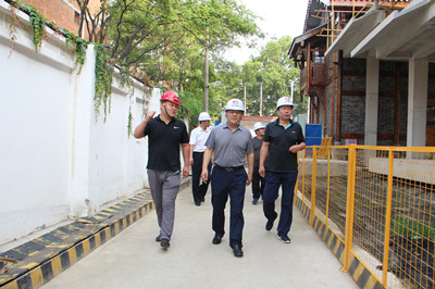 建設(shè)集團(tuán)副總經(jīng)理王明智深入漢中分公司檢查指導(dǎo)工作