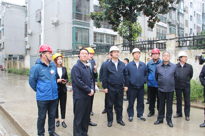 漢中市委書記王建軍率團觀摩漢中分公司天漢坊項目