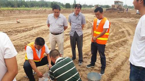 澄合分公司第十五項目部G242大荔縣過境段公路項目建設(shè)紀(jì)實