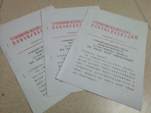 銅煤公司組織開展“增強責任心，提高執(zhí)行力，我為‘雙特百億’做貢獻”主題教育活動