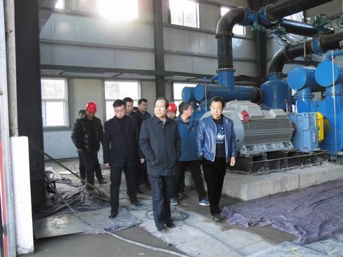 銅煤公司柴溝工地迎來銅川礦業(yè)公司黨委書記、執(zhí)行董事王蓬一行檢查指導工作