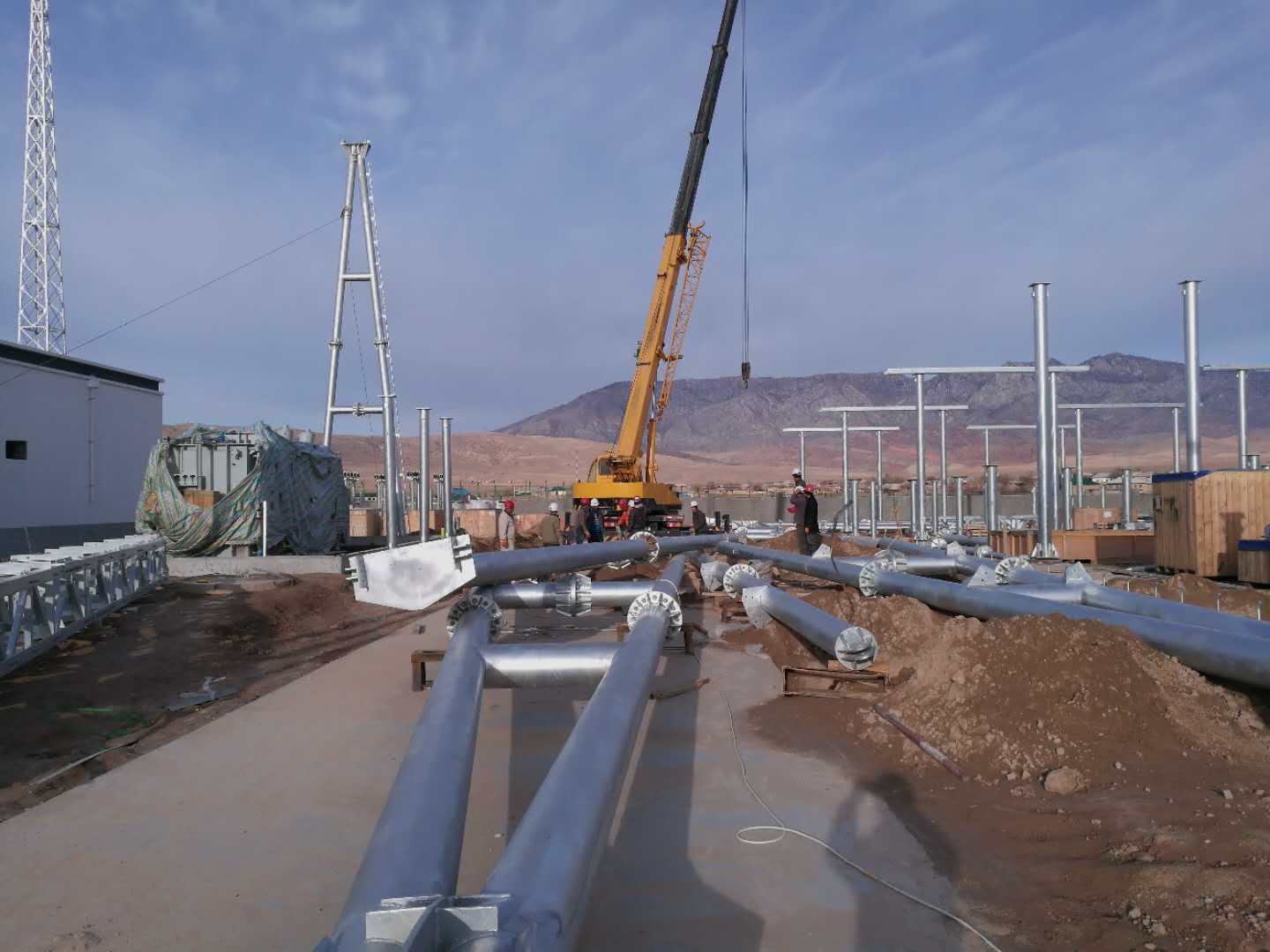 中亞公司：春節(jié)期間堅(jiān)守一線(xiàn)趕工期