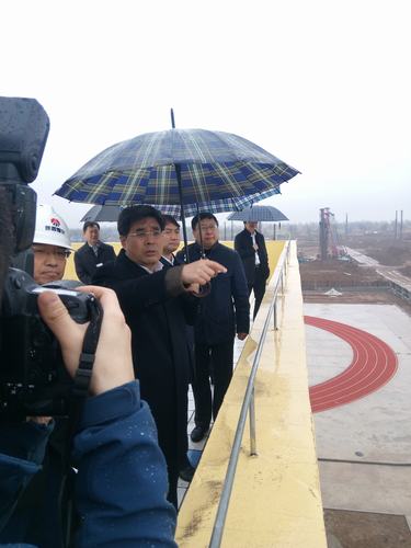 咸陽(yáng)市委書(shū)記岳亮一行視察澄合分公司渭河彬州乙二醇項(xiàng)目