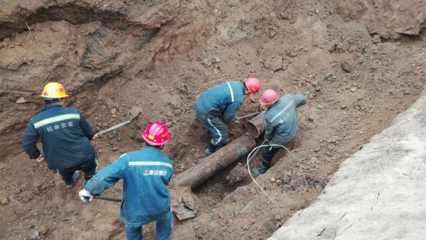 機(jī)電安裝公司山陽(yáng)項(xiàng)目部沖鋒陷陣為業(yè)主解決實(shí)際問題