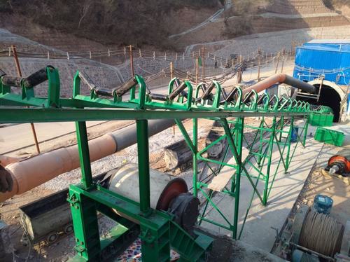 礦建二公司冶坪項(xiàng)目部主、副、風(fēng)實(shí)現(xiàn)全面貫通