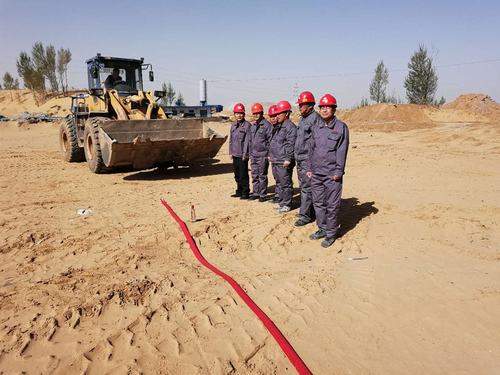 曹家灘煤礦2#、3#轉載點正式開工