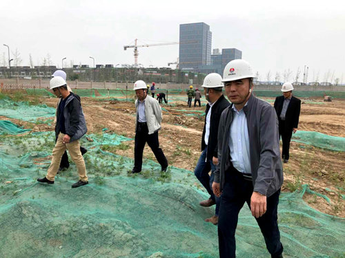 大秦置業(yè)公司：山水逸境項目進度驗收“第一彈”