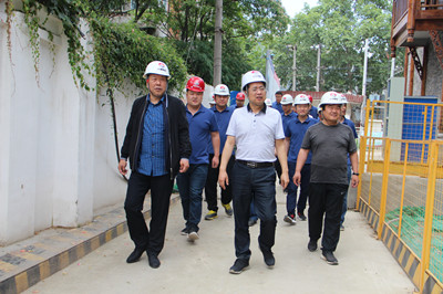 贠公法深入陜煤建設(shè)漢中分公司開(kāi)展安全環(huán)保大檢查