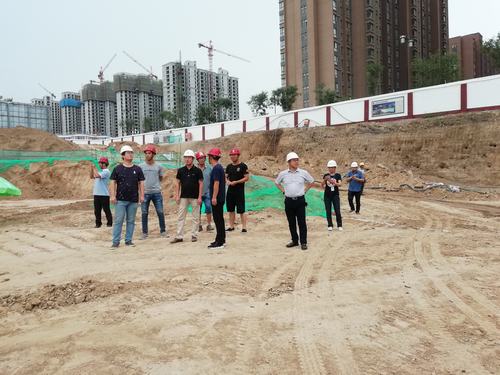 陜煤建設(shè)渭南分公司第五項目部禮悅閣項目3#、5#樓基坑驗槽順利通過