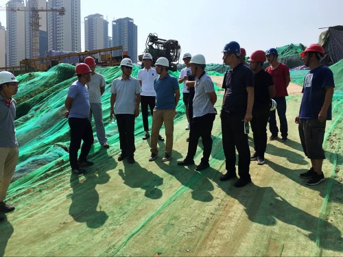 陜煤建設(shè)澄合分公司第十一項目部中科遙感項目3#、基槽順利通過驗收