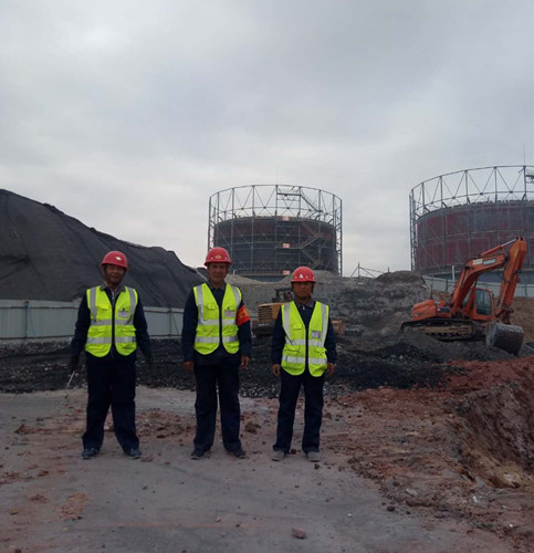 陜煤建設(shè)天工公司土建十部錦源化工技改項(xiàng)目開工