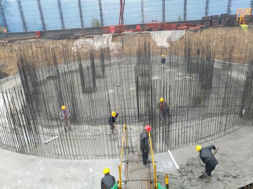 陜煤建設韓城分公司土建五項目部攻堅克難搶抓施工進度