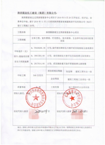 陜煤建設(shè)路橋分公司又中新標(biāo)！