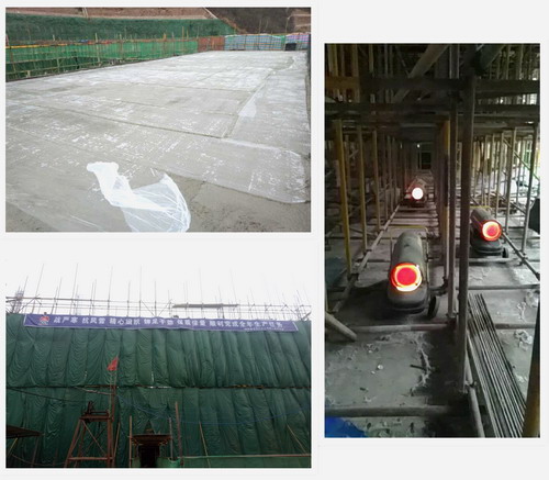 陜煤建設(shè)銅川公司第二項(xiàng)目部主斜井驅(qū)動(dòng)機(jī)房主體結(jié)構(gòu)順利封頂