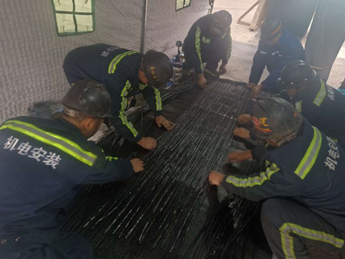 陜煤建設(shè)機電安裝公司：以施工大干熱情喜迎新年