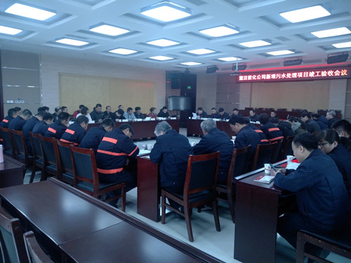 陜煤建設(shè)天工公司蒲城清潔能源新增污水項(xiàng)目通過(guò)陜煤集團(tuán)組織的項(xiàng)目竣工驗(yàn)收