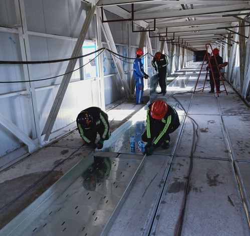 陜煤建設(shè)機電安裝公司沙梁工地施工進入大干階段