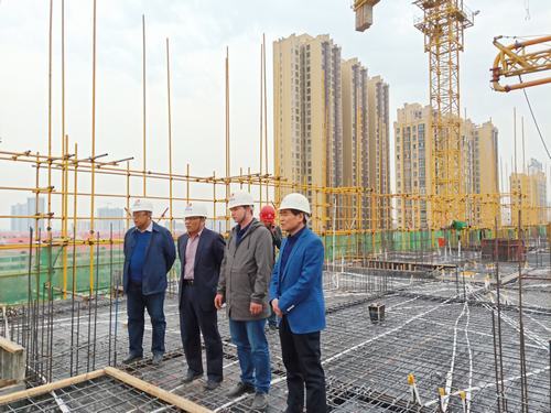 王明智深入渭南二院安置房、法檢兩院項目工地檢查指導(dǎo)工作