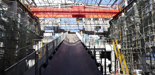 陜煤建設(shè)機電安裝公司施工的小保當(dāng)主斜井膠帶機成功試運轉(zhuǎn)