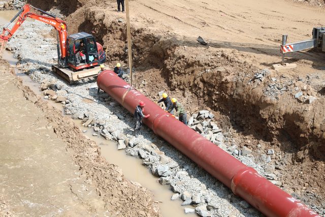 陜煤建設路橋分公司綏德項目部攻堅克難搶抓汛前施工