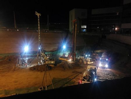 陜煤建設(shè)天工公司十五項(xiàng)目部：全力推進(jìn)陜煤研究院一期B、C區(qū)工程順利施工