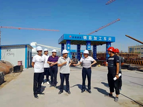 楊讓順深入榆北小保當(dāng)、曹家灘施工現(xiàn)場(chǎng)檢查指導(dǎo)工作
