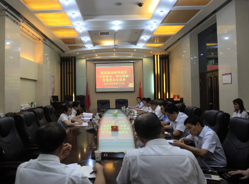 陜煤建設(shè)召開(kāi)“不忘初心 牢記使命”主題教育暨巡察整改專(zhuān)題民主生活會(huì)