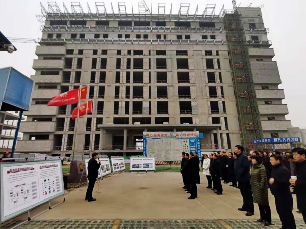 渭南市臨渭區(qū)區(qū)委書(shū)記劉寶琳一行到渭南檢法兩院項(xiàng)目觀摩指導(dǎo)工作