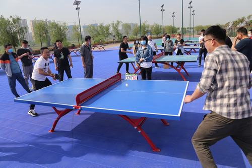 陜煤建設(shè)咸陽(yáng)分公司開(kāi)展“慶五一”乒乓球、跳繩比賽主題活動(dòng)