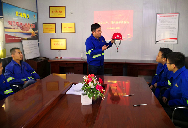 陜煤建設礦建三公司：安全生產，團員青年“現(xiàn)身說法”