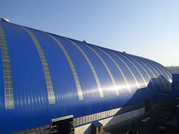 陜煤建設(shè)洗選煤運營公司安裝第三項目部清水川電廠儲煤場封閉工程順利通過預(yù)驗收