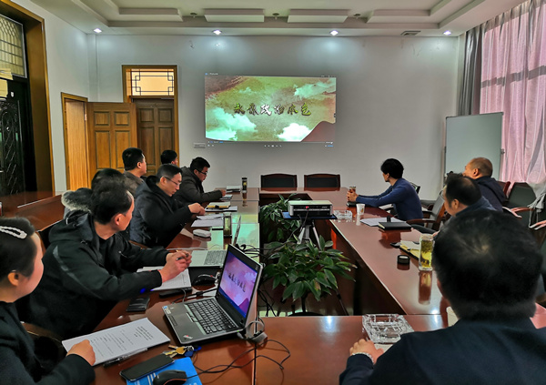 陜煤建設(shè)礦建三公司：觀看警示教育片，反腐倡廉永遠(yuǎn)在路上