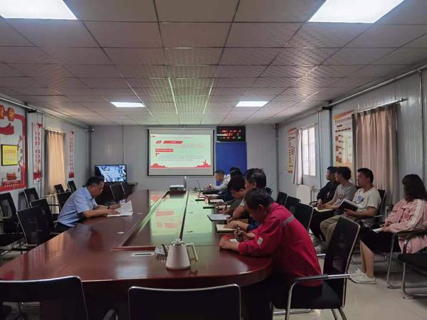 陜煤建設(shè)礦建二公司車村項目部黨支部：從黨史學(xué)習(xí)教育中汲取奮進力量