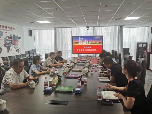 寧興剛一行到正威國(guó)際集團(tuán)寶雞公司交流座談