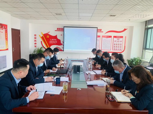 陜煤建設綠宇公司: 強黨性 找差距 明方向 促發(fā)展 召開2021年度組織生活會暨民主評議會議