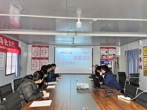 陜煤建設(shè)韓城分公司土建六項(xiàng)目部：監(jiān)督提醒常相伴 清風(fēng)廉韻沁人心