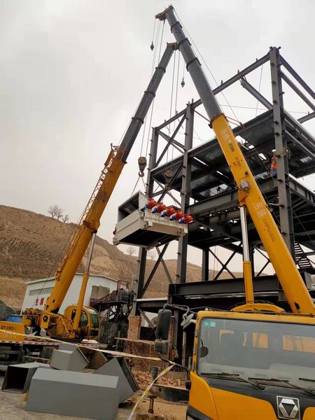 陜煤建設天工公司安裝三部不負春光起好步，虎虎生威開新局