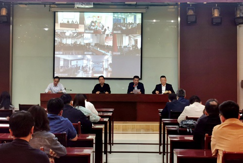 陜煤建設(shè)集團(tuán)召開(kāi)國(guó)稅總局稽查陜煤集團(tuán)視頻布置會(huì)