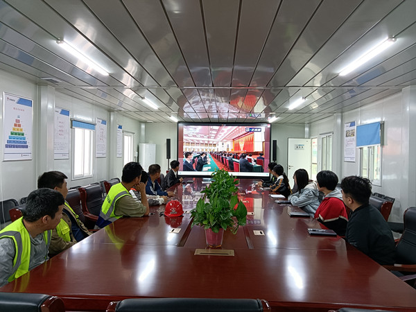 陜煤建設(shè)咸陽分公司青年團(tuán)員立足新時代，開啟新征程