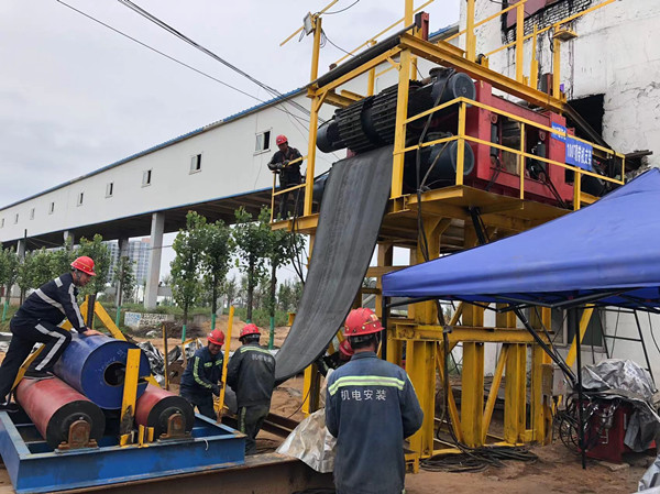 陜煤建設機電安裝公司各項目部施工現(xiàn)場如火如荼