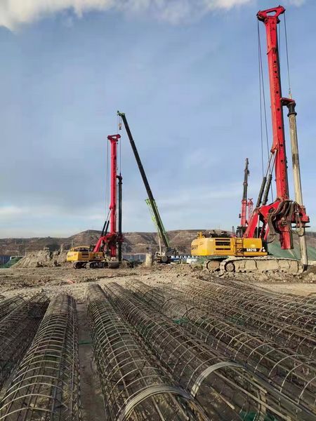 陜煤建設天工公司提前順利完成神木固廢資源綜合利用項目粉煤灰儲存?zhèn)}樁基工程