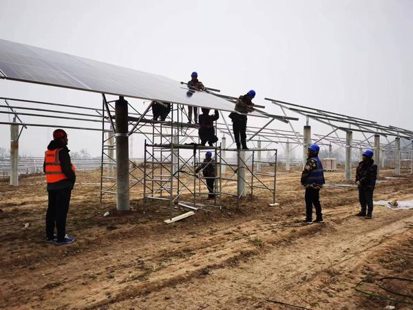 <strong>陜煤建設(shè)西北分公司：滿地霜華濃似雪， 工程建設(shè)“不減速”</strong>