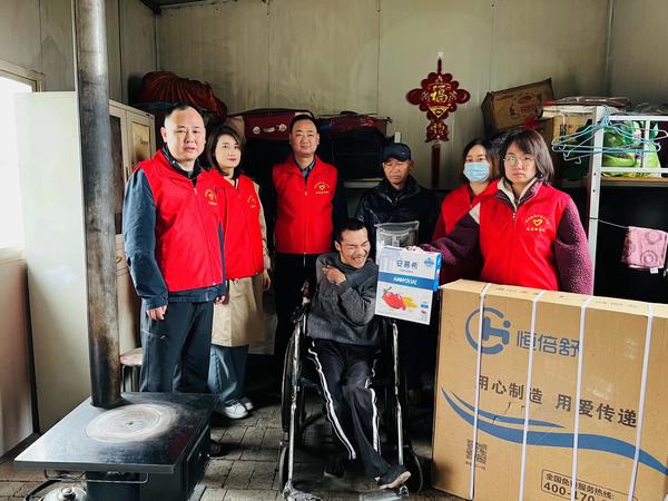 陜煤建設(shè)礦建二公司志愿行動(dòng)暖人心