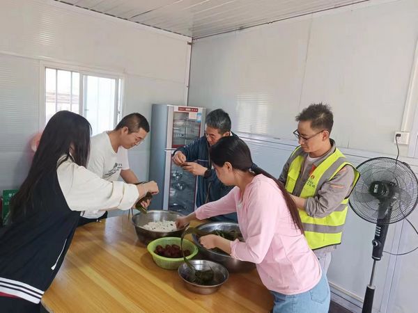 陜煤建設天工公司土建二部：一“粽”濃情，一“粽”鄉(xiāng)愁