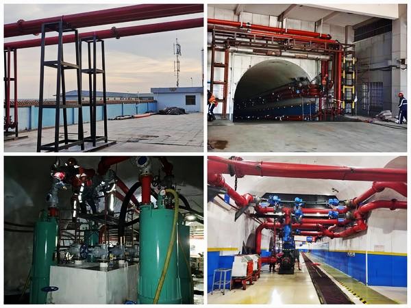 陜煤建設(shè)渭南分公司第二安裝項目部提前1天完成紅柳林煤礦二號進(jìn)風(fēng)斜井段排水系統(tǒng)