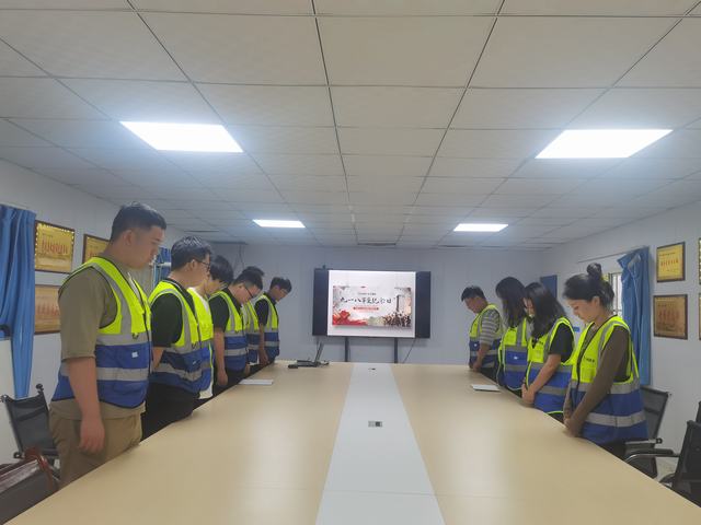 陜煤建設韓城分公司土建二項目部舉行“銘記歷史，勿忘國恥紀念九一八事變”專題學習會