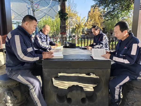 陜煤建設(shè)洗選煤運營公司檸條塔運營項目部開展“讀書好，好讀書，讀好書”廉潔故事分享會