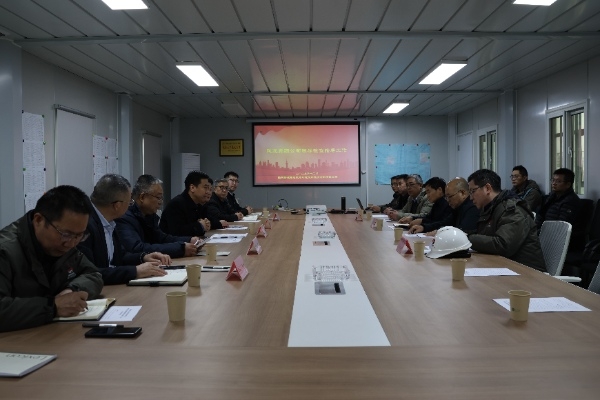 陜煤集團副總經理宋召軍到建設集團承建項目開展節(jié)前安全督導檢查