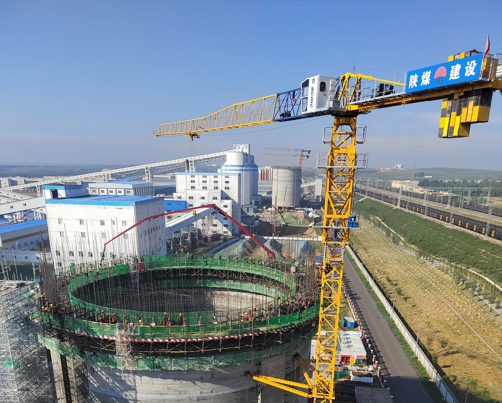 陜煤建設(shè)第二直屬項目部：滑模施工戰(zhàn)正酣，全力沖刺保進度