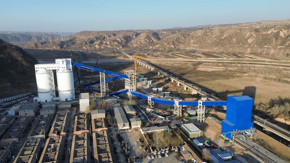 陜煤建設(shè)天工公司土建第九項(xiàng)目部：提前3天，9榀棧橋順利吊裝